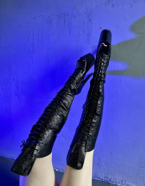 buty do pole dance exotic BOMB-04 guiltee black snake crocodile .png