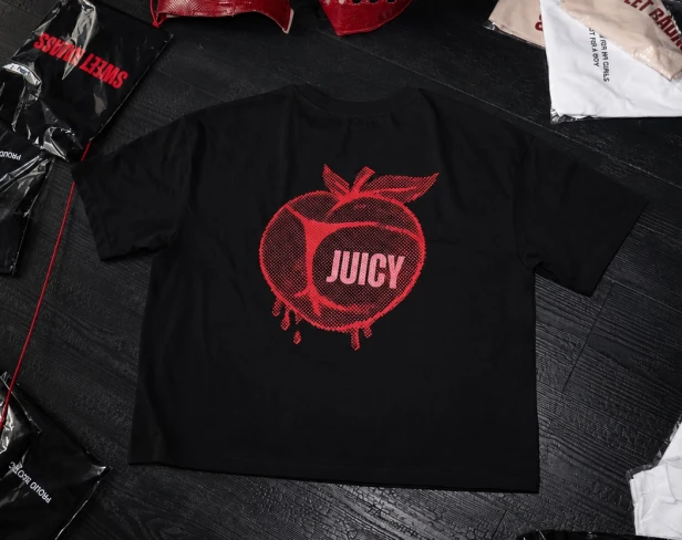 peach in thongs_tee_badass_sweet.jpg